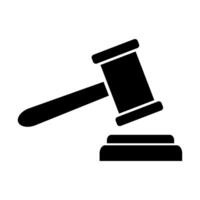security, auction icon hammer court, judge gavel icon for graphic design, logo, web site, social media, mobile app, ui illustration vector