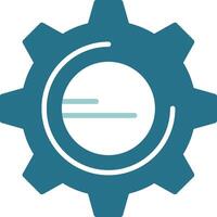 Settings Solid EPS Sample Icon vector