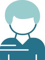 User Solid EPS Sample Icon vector