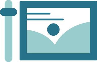 Edit Solid EPS Sample Icon vector