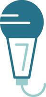 Microphone Solid EPS Sample Icon vector