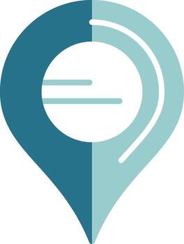 Location Solid EPS Sample Icon vector