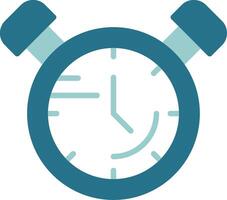 Alarm clock Solid EPS Sample Icon vector