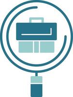 Identify Opportunities Solid Style EPS Sample Icon vector