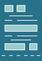 Receipt Solid Style EPS Icon vector