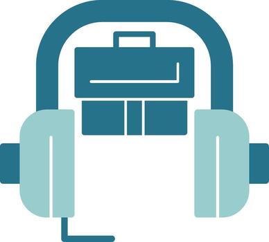 apoyo sólido estilo eps icono vector