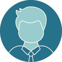User Solid Style EPS Icon vector