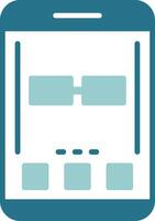 Link Two Color Sample Icon vector