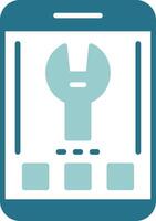 Tool Two Color Sample Icon vector
