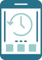 History Two Color Sample Icon vector