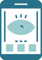 View Two Color Sample Icon vector