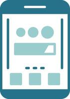 Loading Two Color Sample Icon vector