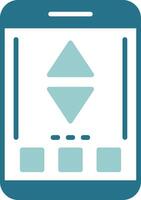 Sort Two Color Sample Icon vector