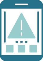 Error Two Color Sample Icon vector