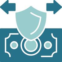 Secure Payment Solid Sample Icon vector