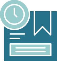 Shipping Solid Sample Icon vector