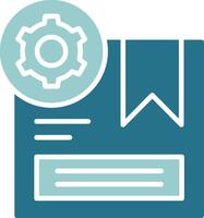 Product Customization Solid Sample Icon vector