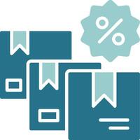 Bundle Offer Solid Sample Icon vector