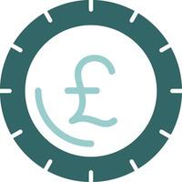 Pound sign Solid Sample Icon vector