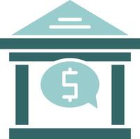 Fiscal policy Solid Sample Icon vector