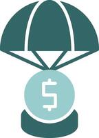 Bailout Solid Sample Icon vector