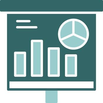 Graphical Representation Solid Sample Design vector