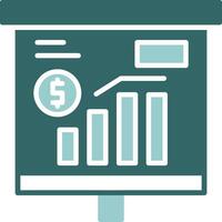 Rising Economy Solid Sample Design vector