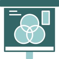Venn Diagram Solid Sample Design vector