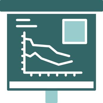 apilado grafico sólido muestra diseño vector