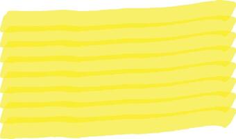 Soft yellow pastel brush strokes creating a horizontal striped pattern, ideal for backgrounds, textures, and design elements with a warm and inviting feel vector
