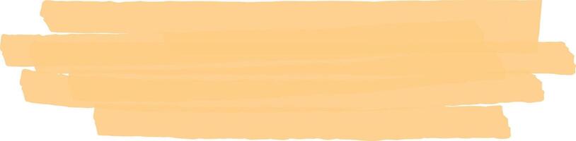 Wide light orange brushstrokes create a vibrant and textured background, adding a lively touch of color and artistic flair, ideal for enhancing various design projects vector