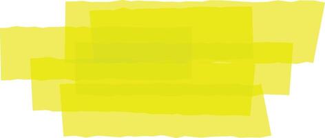 Multiple overlapping translucent fluorescent yellow rectangles with slightly irregular edges create a vibrant and modern abstract background, perfect for design projects vector