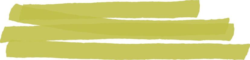 Parallel lime green marker strokes creating a vibrant and textured design element on a clean white background, ideal for adding a pop of color and artistic flair to various projects vector