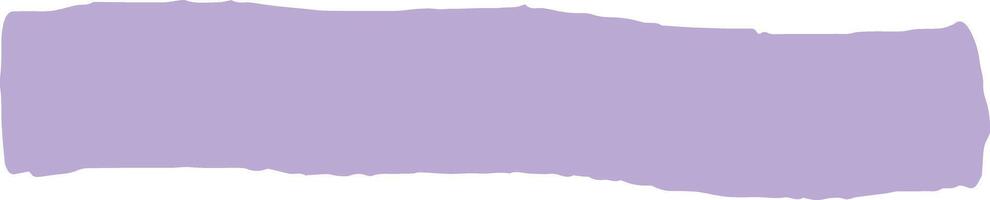 Wide light purple brush stroke featuring a textured banner effect, enhancing designs with a vibrant touch of color and artistic flair, ideal for various creative projects vector
