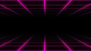 pink retro futuristic loop background video