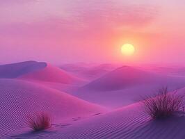 Sand dunes basking photo