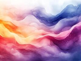 Colorful abstract smoke background photo