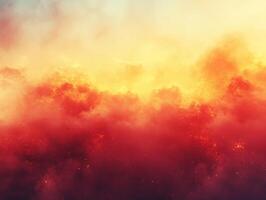 pink and yellow sky photo