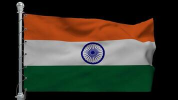 tunning Indian Flag Animation with Realistic Effect video