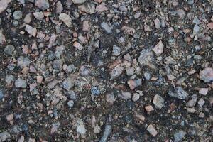 CloseUp of Various Gravel and Soil Textures, Capturing Their Unique Features and Patterns photo