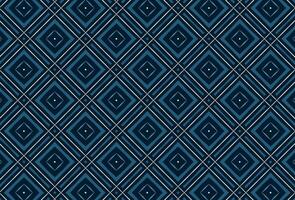 Blue and white color geometric triangle decor pattern vector