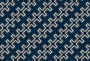 Colorful blue and white zigzag lines shapes decor design pattern vector