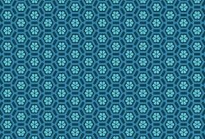 Geometric shapes and flowers decor design pattern vector