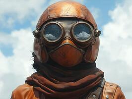 Steampunk Aviator in Timeless Elegance photo