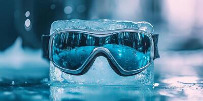 Icy Winter Goggles A Chill Adventure photo