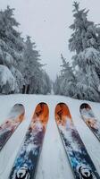 Snowy Mountain Ski Resort A Winter Wonderland photo