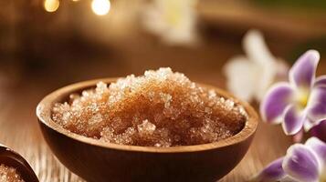 Brown Sugar Scrub for a Luxurious Spa Experience photo
