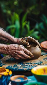 Masterful Pottery Creation photo