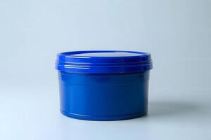 Exploring the Design and Functionality of a Simple Plastic Container with a Secure Lid, Ideal for Storage Solutions and Everyday Use, Demonstrating Versatility and Durability for Various Applications photo
