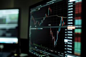 Analyzing Stock Market Trends. Interpreting Candlestick Charts and Indicators for Smart Investment Decisions, Guiding Beginners Through Technical Analysis Strategies photo